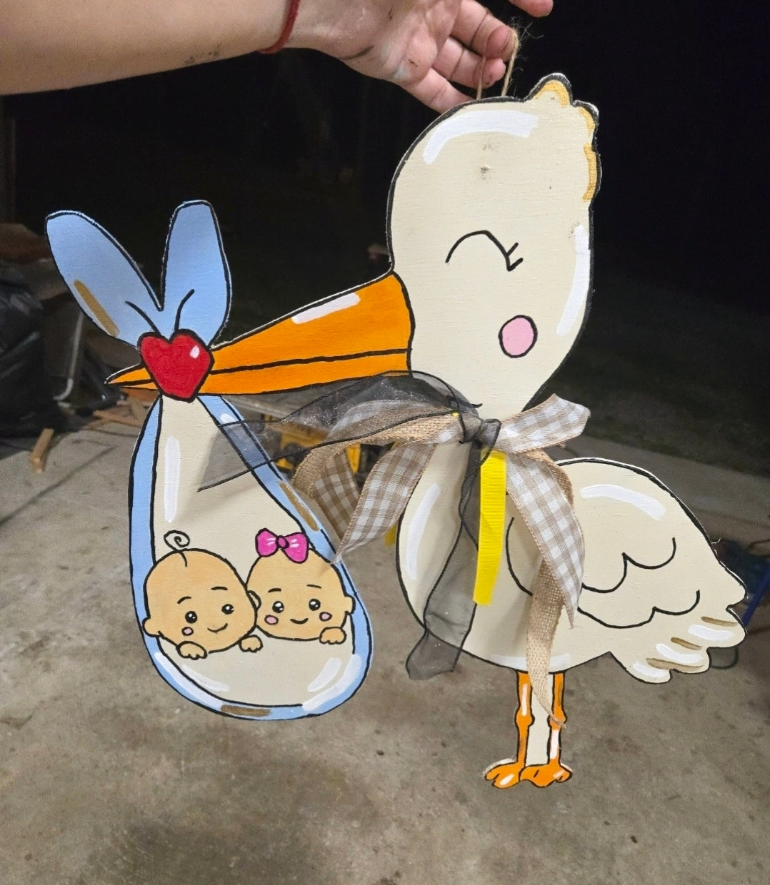 Hand painted door hangers and custom art available of all kinds