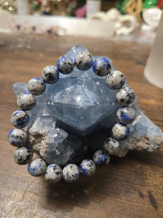 K2 Azurite Bracelet – Higher Consciousness, Intuition & Emotional Balance