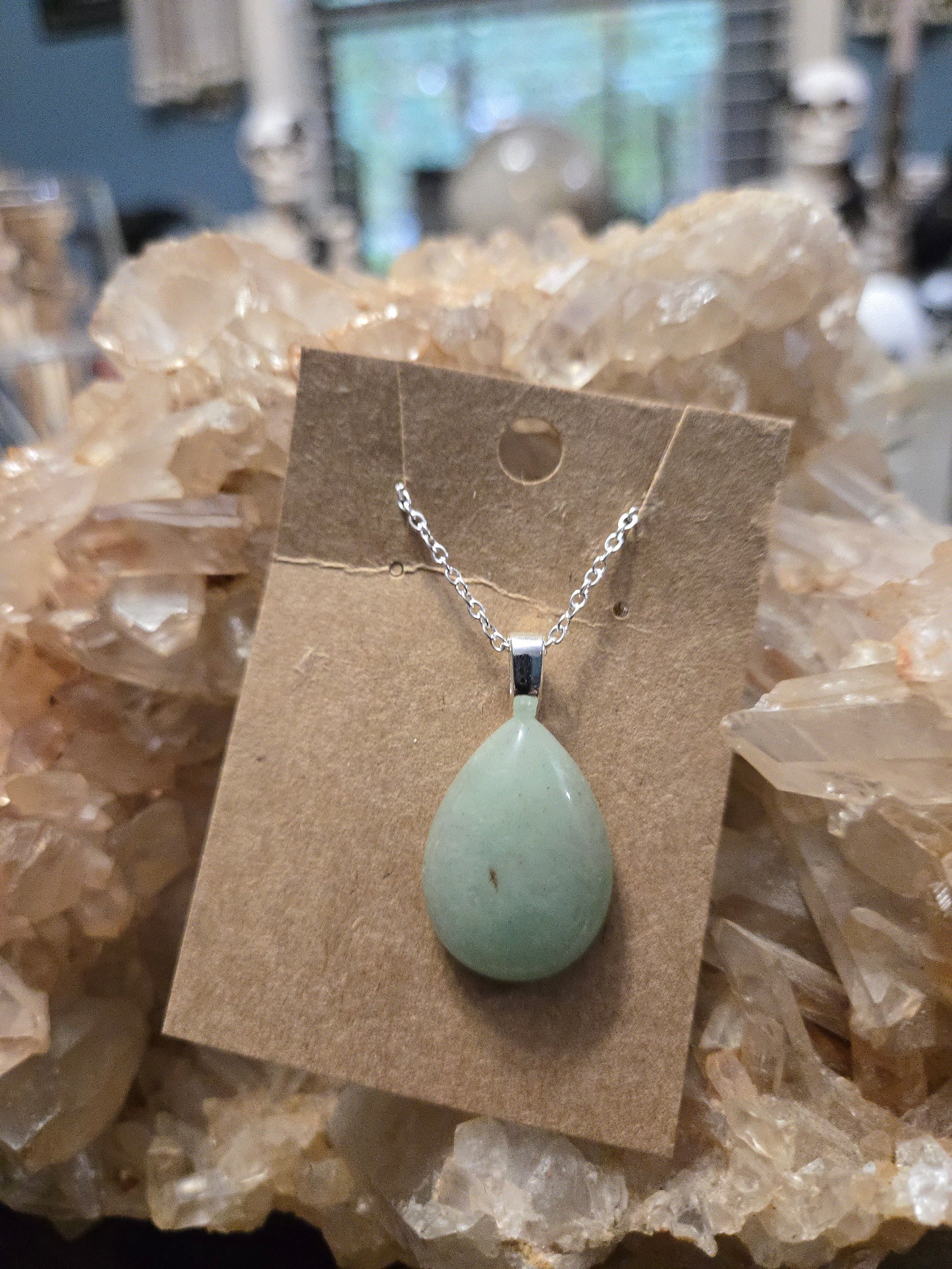 ✨ Green Aventurine Necklace| Good Luck| Abundance
