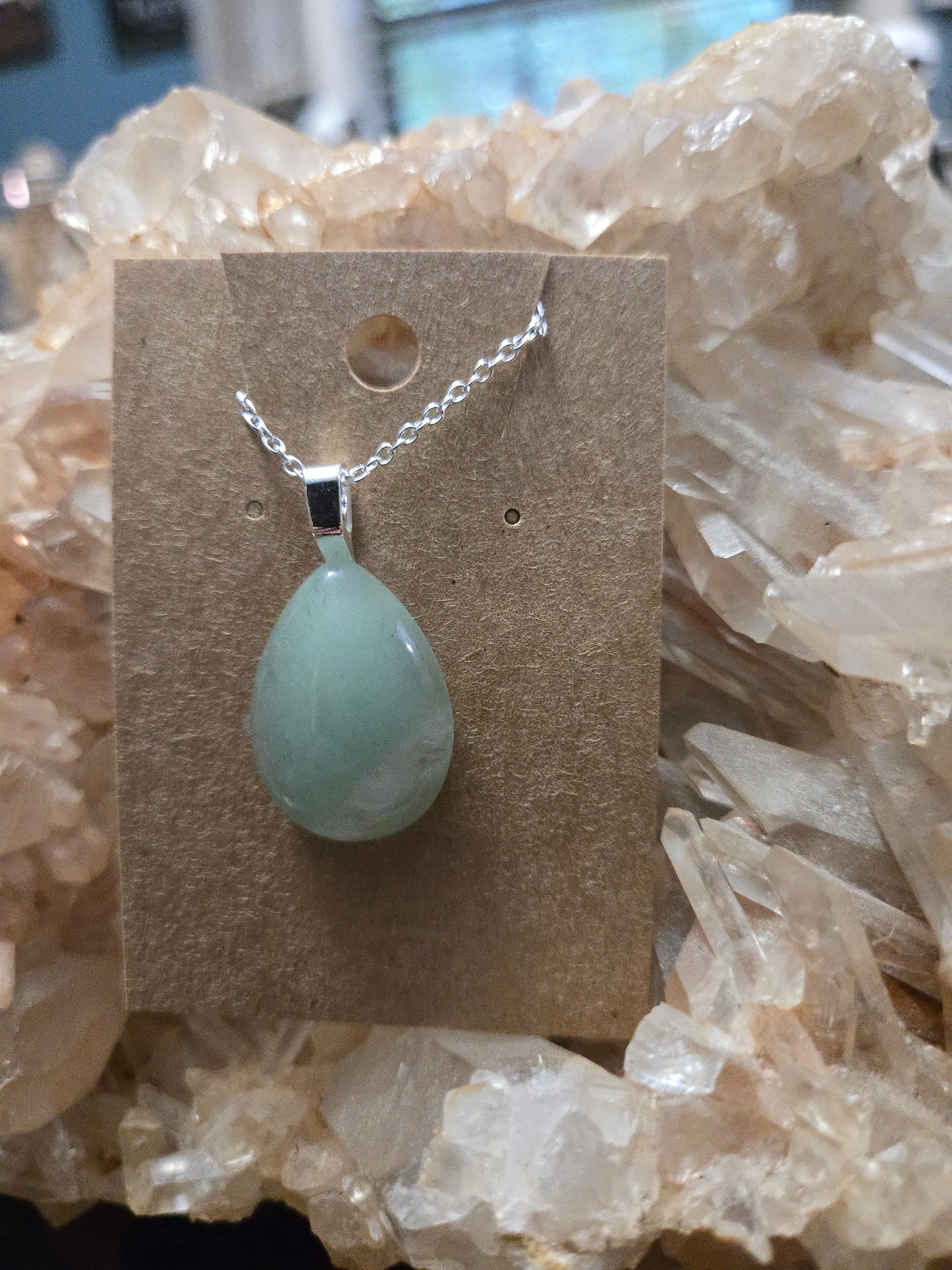 ✨ Green Aventurine Necklace| Good Luck| Abundance