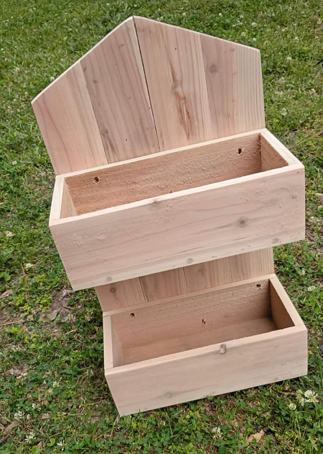 Hand painted planter wall shelves or wall hangings| planter boxes| catch all for keys| painted stained options | key hanger option
