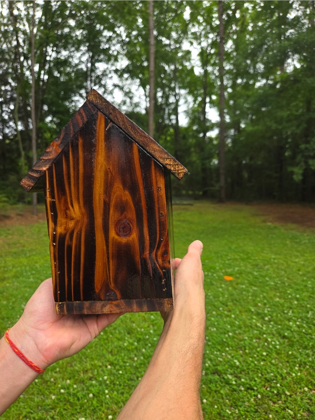 Woodburned handcrafted by STRACKS birdhouse |bird house| customs available