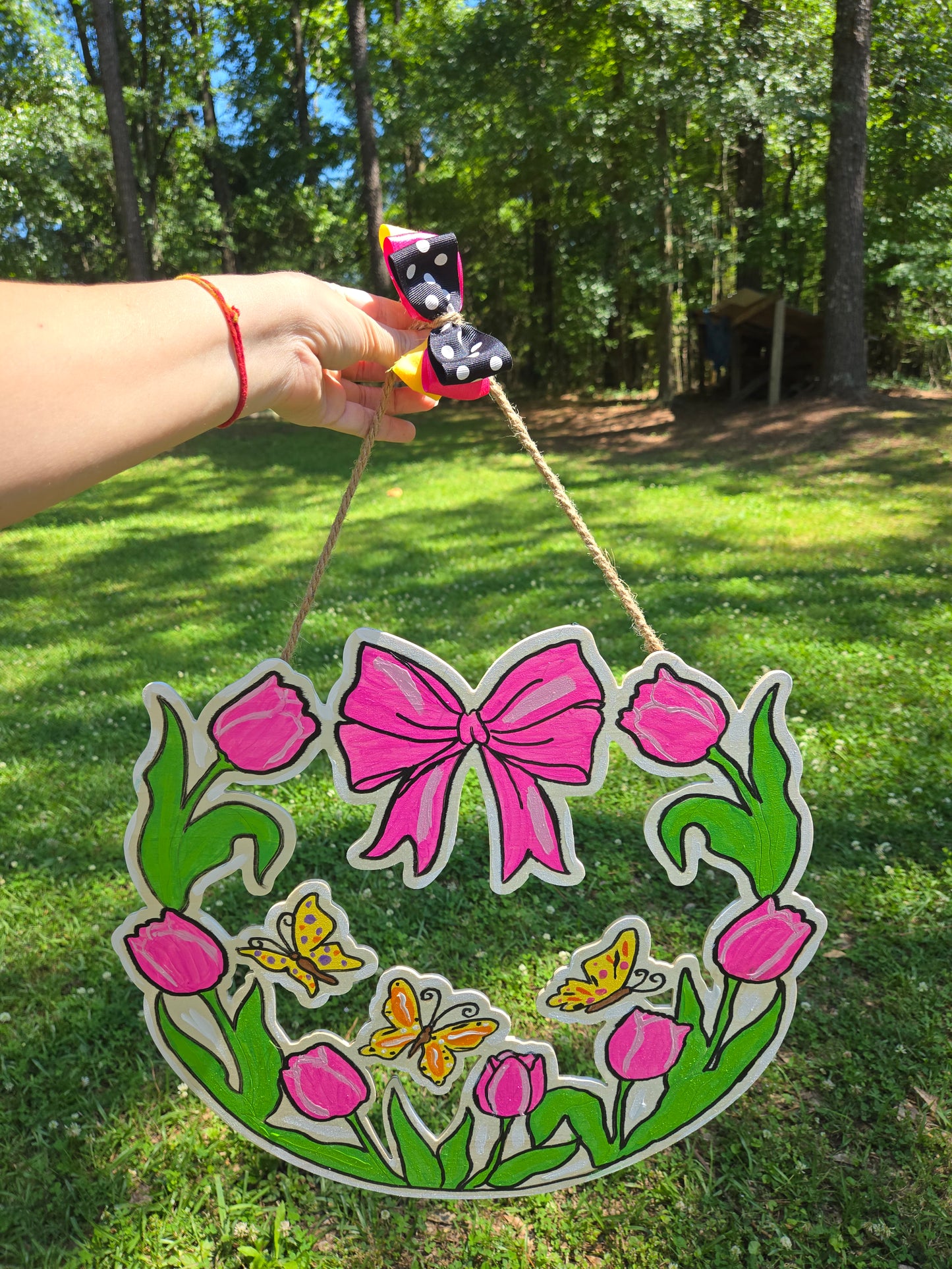 Hand painted door hangers and custom art available of all kinds