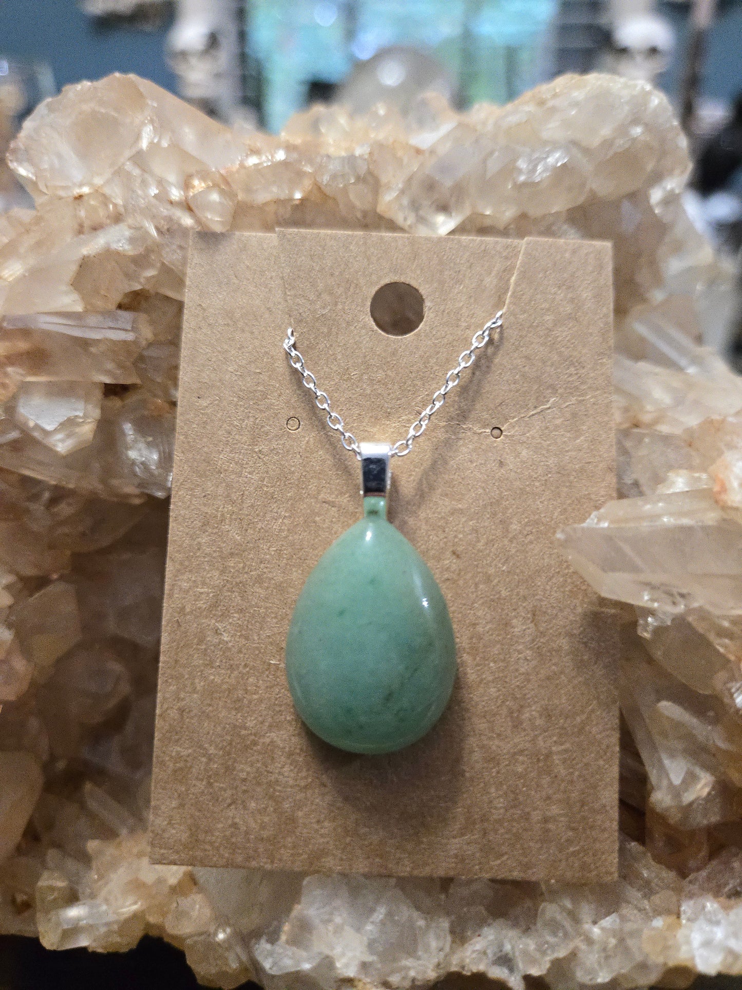 ✨ Green Aventurine Necklace| Good Luck| Abundance