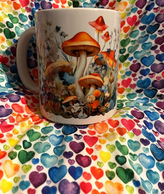 Mushroom Coffee Tea Cup MUG