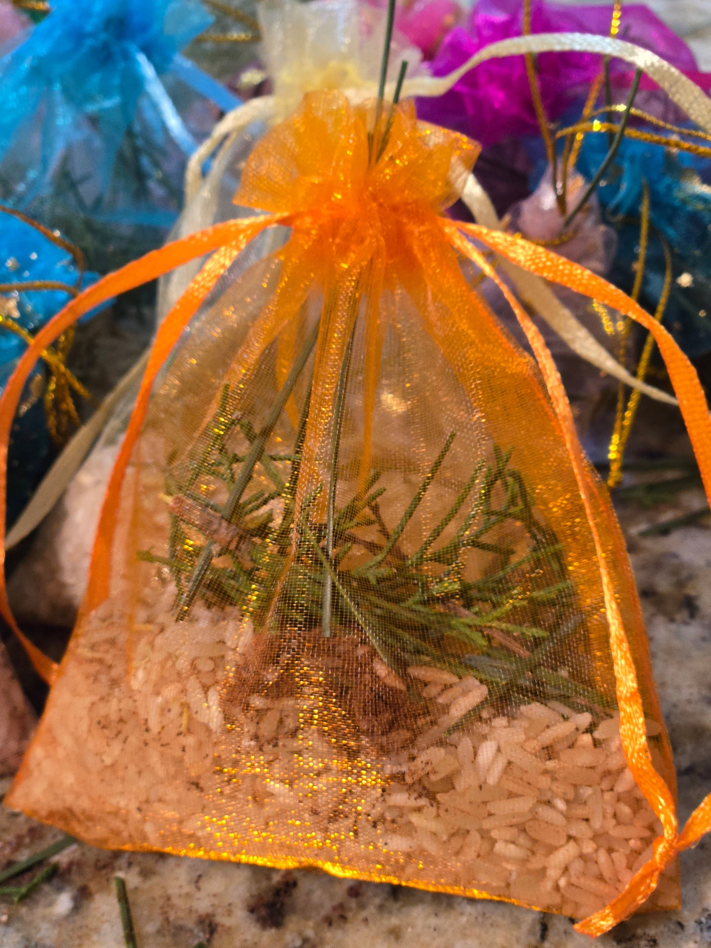 Blessed & Charged Home Protection & Mouse Deterrent Sachets – Herbs & Oils, Energy Cleansing & Spiritual Shield