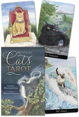 Mystical Cats tarot (book and deck) by Weatherstone & Muller