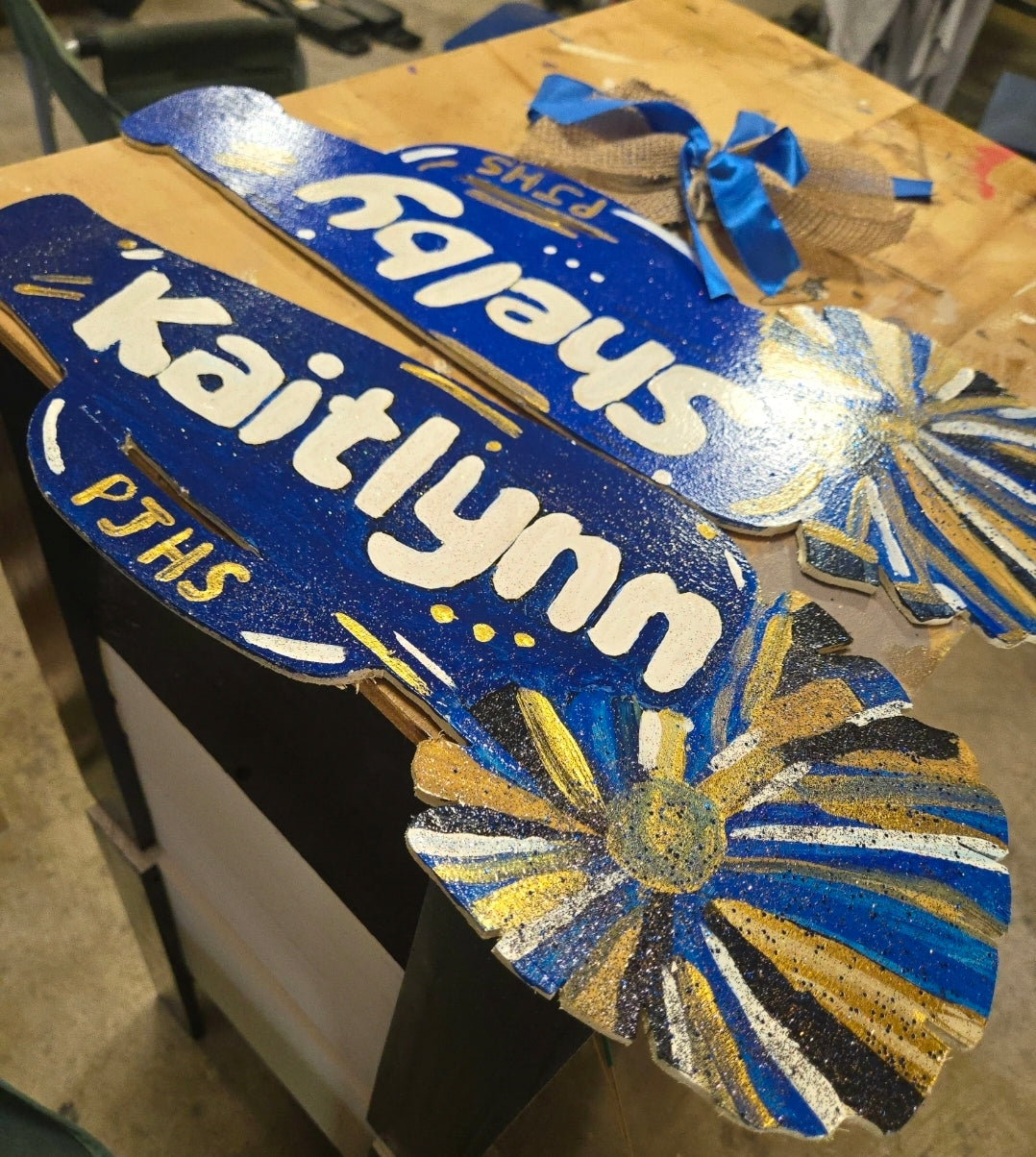 Hand painted door hangers and custom art available of all kinds