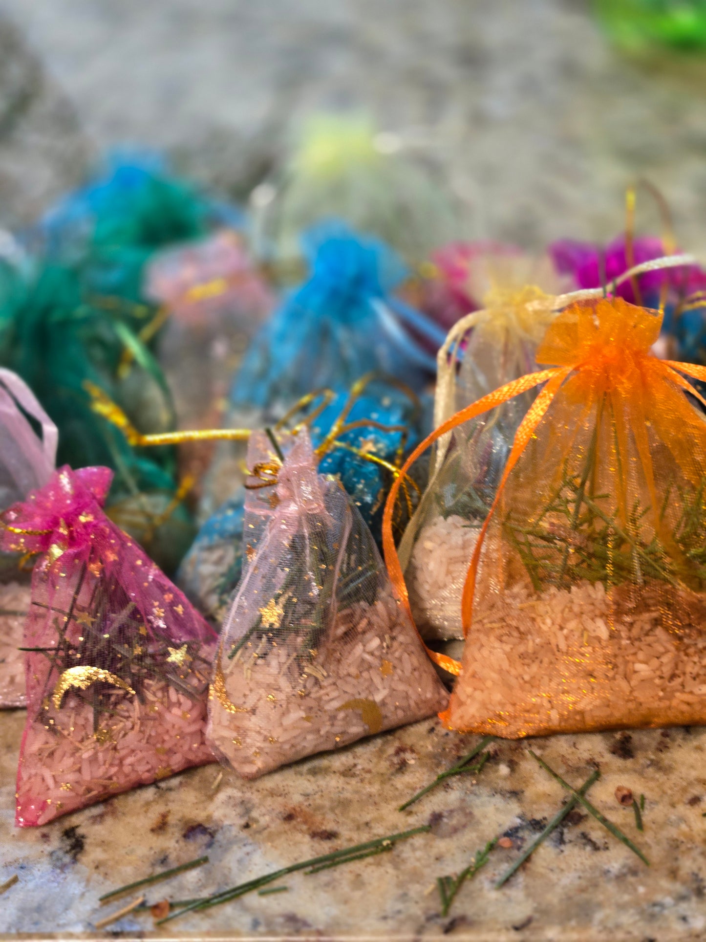 Blessed & Charged Home Protection & Mouse Deterrent Sachets Bundle – Herbs & Oils, Energy Cleansing & Spiritual Shield