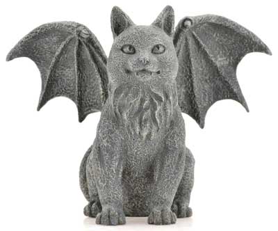 Winged Cat Gargoyle 6 1/2" | statue